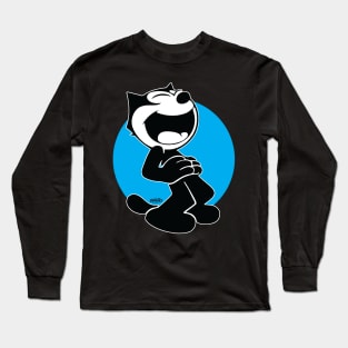 Felix-On Blue Long Sleeve T-Shirt